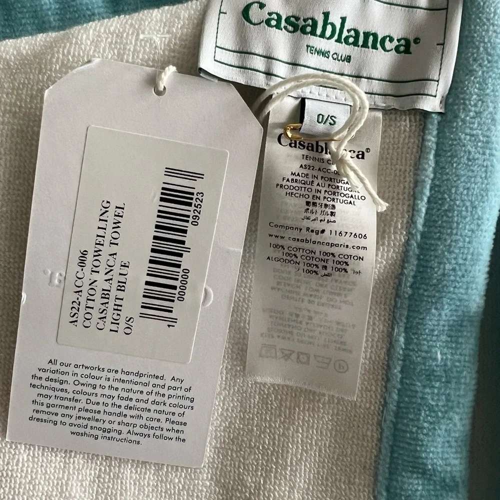 Casablanca Logo Beach Towel